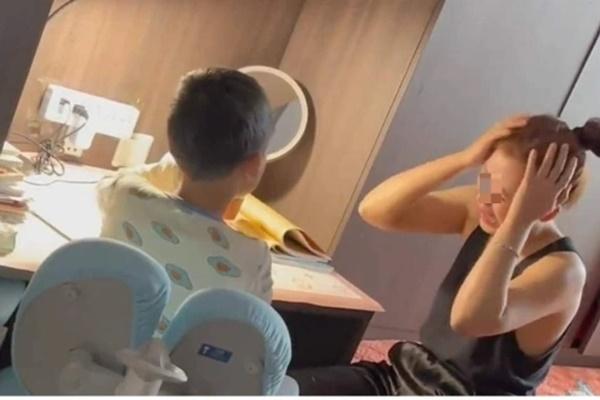 Tranh cãi gắt cảnh học sinh vừa truyền nước ở bệnh viện vừa làm bài tập về nhà-3