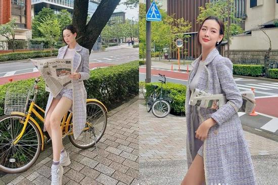 Hoa hậu 1m86 Bảo Ngọc thích mặc short ngắn vi vu nước ngoài