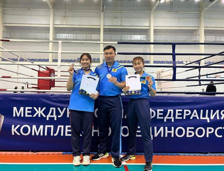 Bản lĩnh của nữ vận động viên thể thao Công an nhân dân ở giải đấu võ thuật tại Liên bang Nga-3