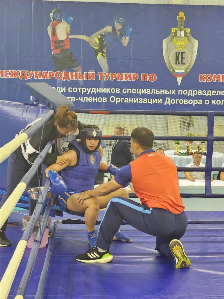 Bản lĩnh của nữ vận động viên thể thao Công an nhân dân ở giải đấu võ thuật tại Liên bang Nga-4