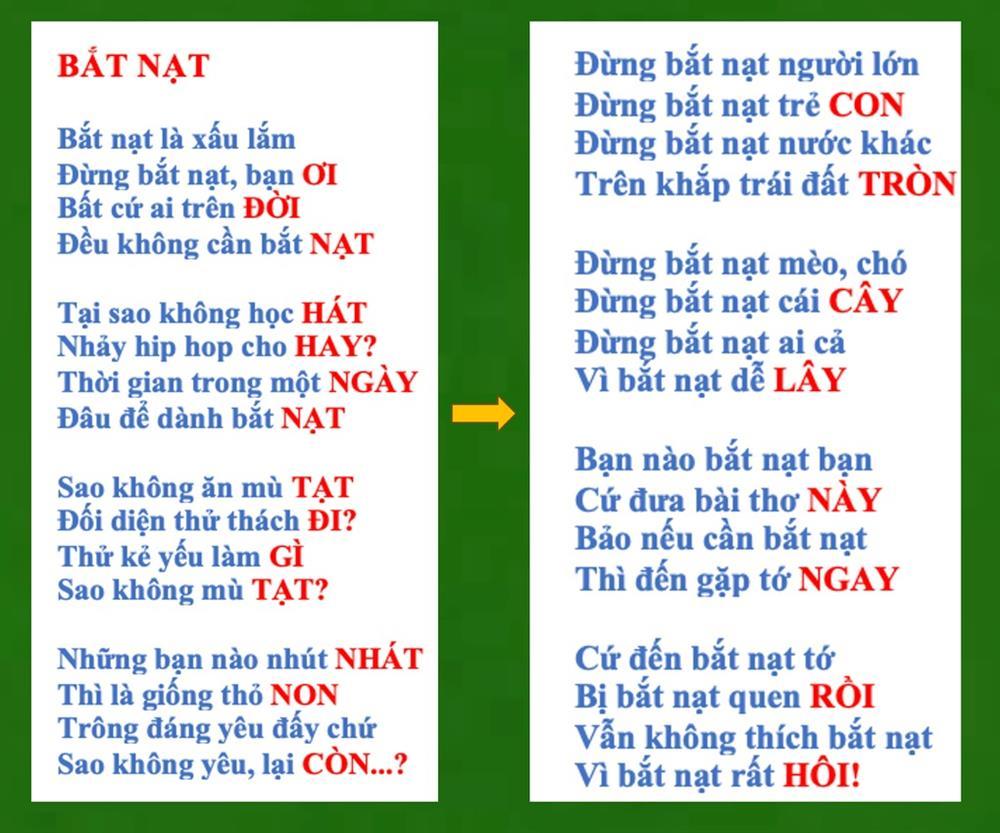 Tác giả bài thơ Bắt Nạt trong sách giáo khoa trải lòng khi bị... kết tội-1