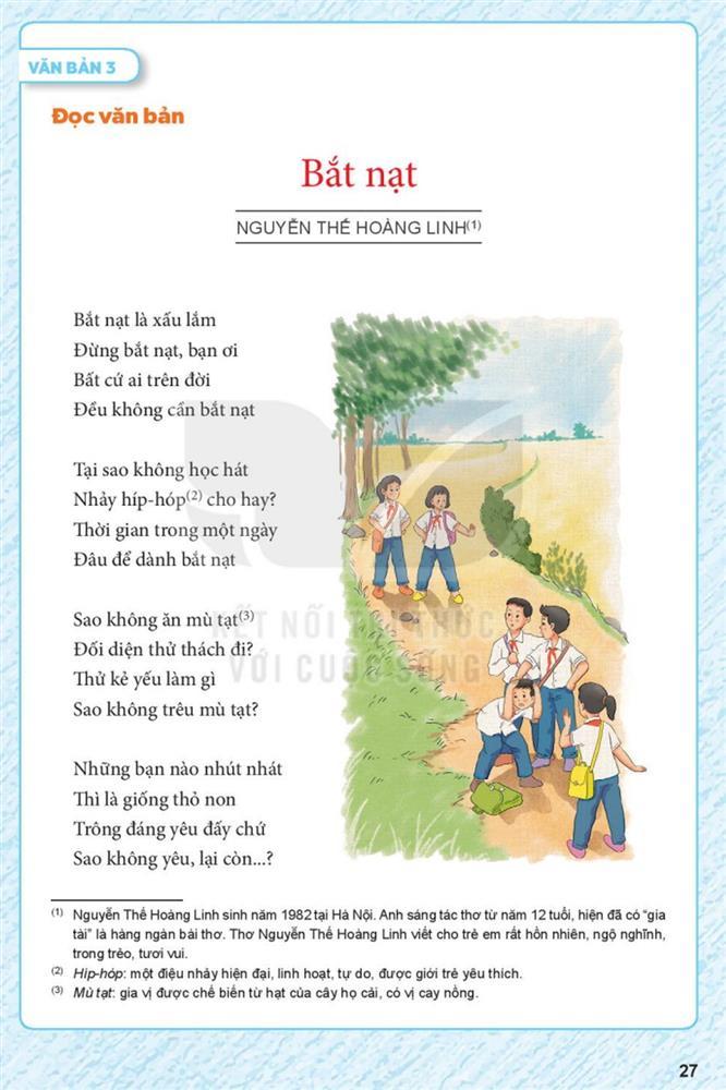 Tác giả bài thơ Bắt Nạt trong sách giáo khoa trải lòng khi bị... kết tội-3