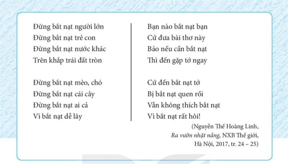 Tác giả bài thơ Bắt Nạt trong sách giáo khoa trải lòng khi bị... kết tội-4