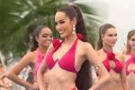 Tổ chức lại phần thi bikini tại Hoa hậu Hòa bình do nhiều thí sinh trượt ngã