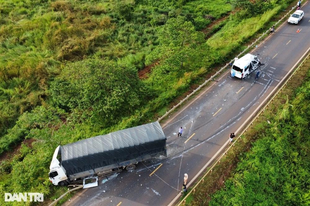 Khởi tố tài xế xe tải ngủ gật gây tai nạn chết người ở Đắk Lắk-1