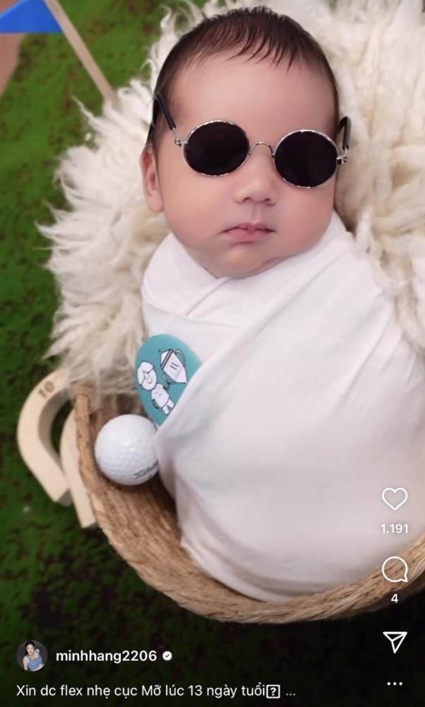 Minh Hằng lần đầu khoe cận dung mạo sơ sinh của nhóc tỳ đầu lòng-3