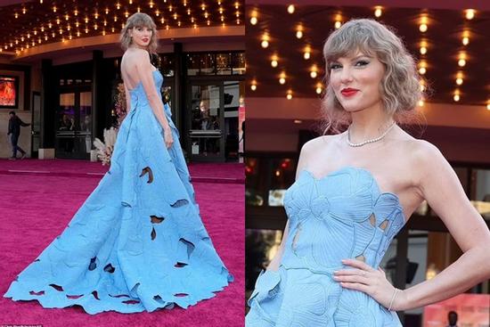 Taylor Swift đẹp dịu dàng trên thảm đỏ