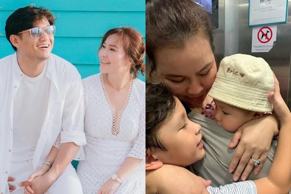 Diễn viên Quý Bình và bà xã doanh nhân Ngọc Tiền lần đầu khoe con trai-7