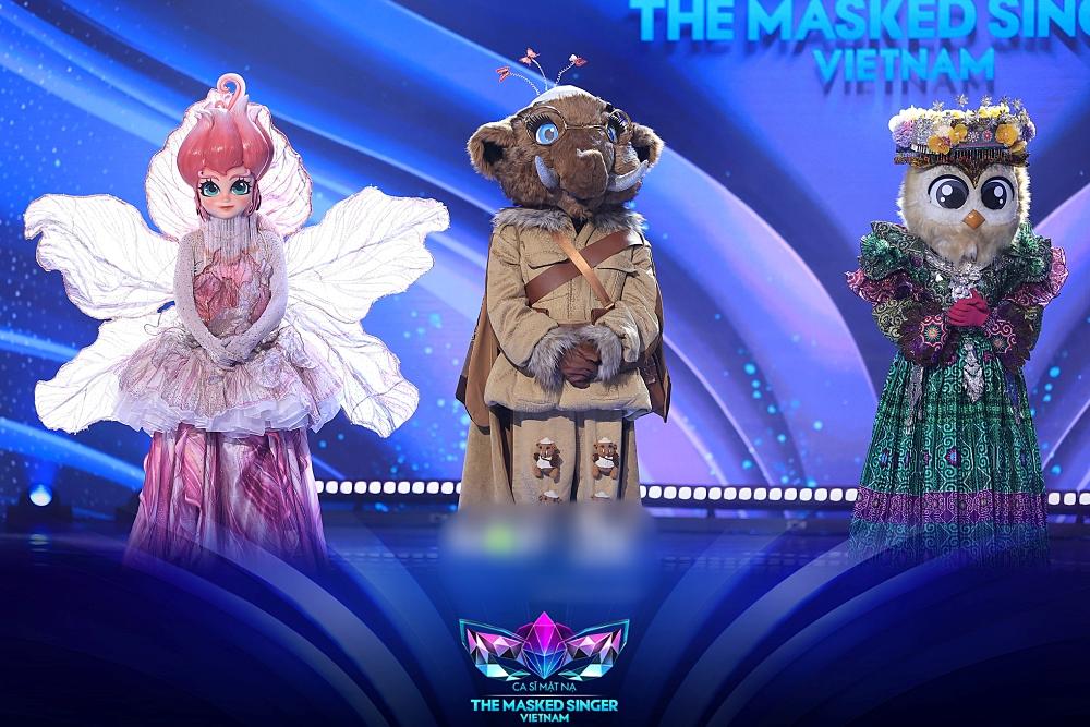 Ca Sĩ Mặt Nạ: Thua Voi Bản Đôn, Nàng Tiên Hoa bị loại-1