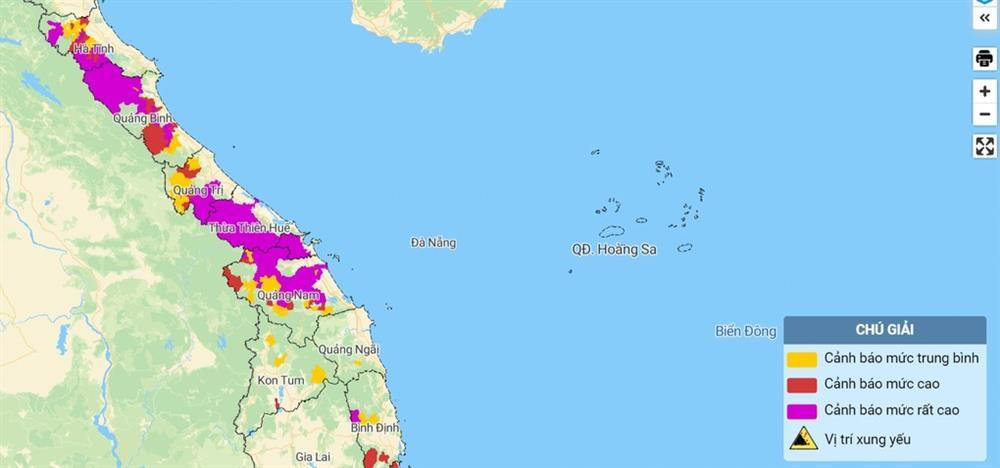 Mưa lớn trút xuống miền Trung liên tục 7 ngày tới-2