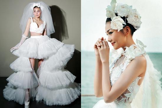 Dự đoán váy cưới Thanh Hằng sẽ mặc để sánh đôi chú rể nhạc công vào cuối tháng 10