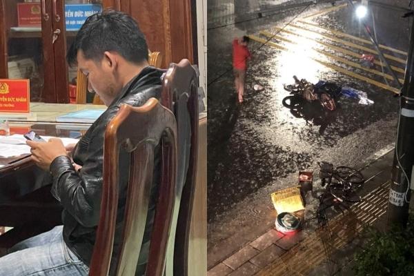 Tạm giữ hình sự tài xế ô tô tông 5 xe máy khiến nhiều người bị thương-3