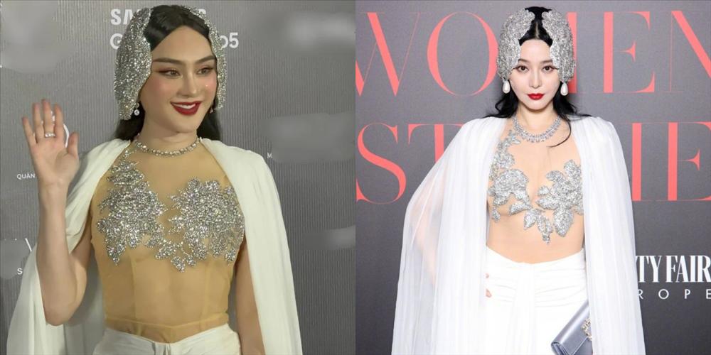 Chi 1 tỷ để diện đồ giống Phạm Băng Băng, Lâm Khánh Chi có bị lép vế?-5