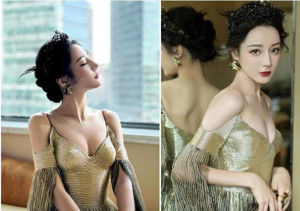 Địch Lệ Nhiệt Ba lên top 1 tìm kiếm nhờ vòng 1 căng tràn, trắng mịn quyến rũ-2