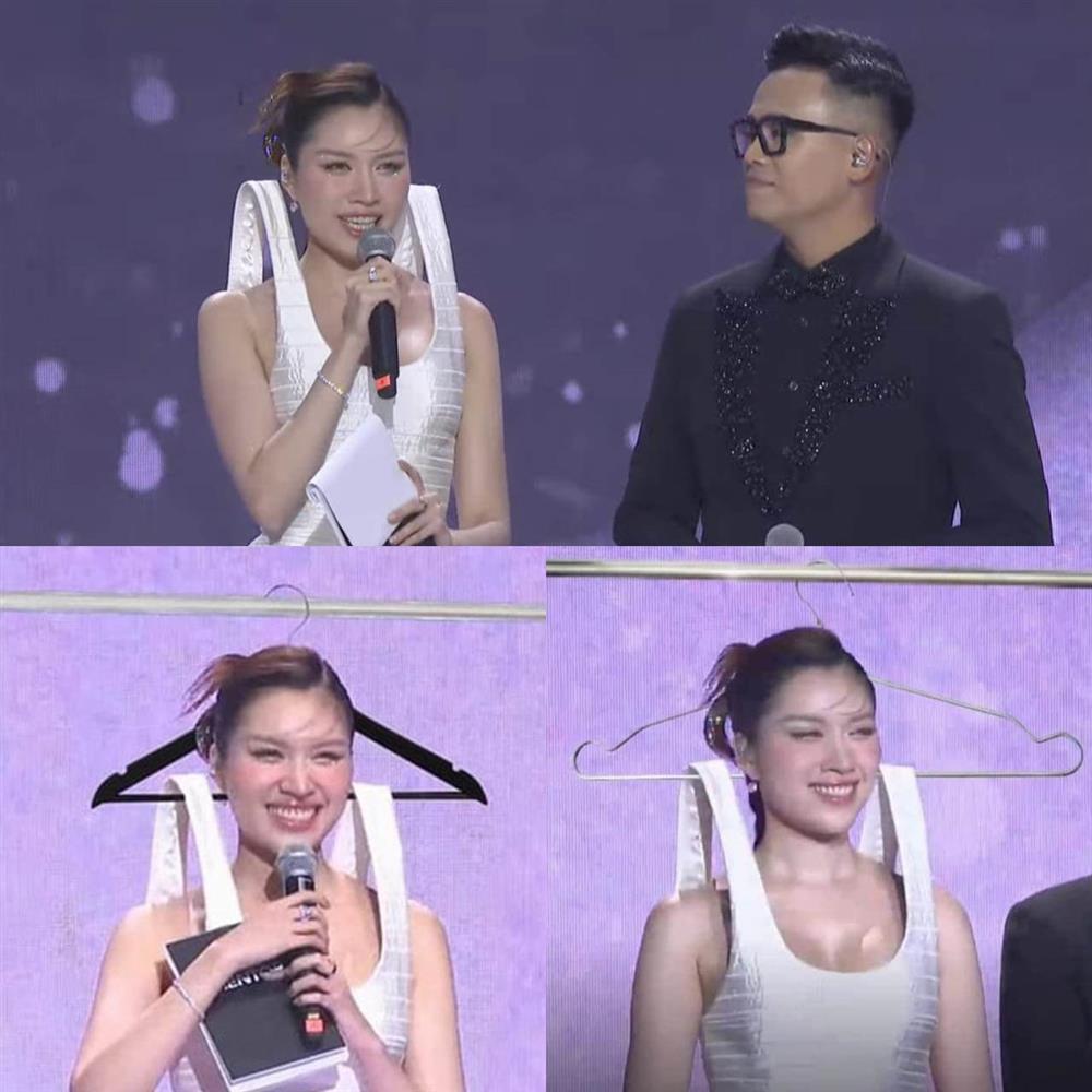 Váy dựng đứng của MC Thanh Thanh Huyền bị dân mạng đòi phơi khô, chủ nhân bộ đầm nói gì?-5