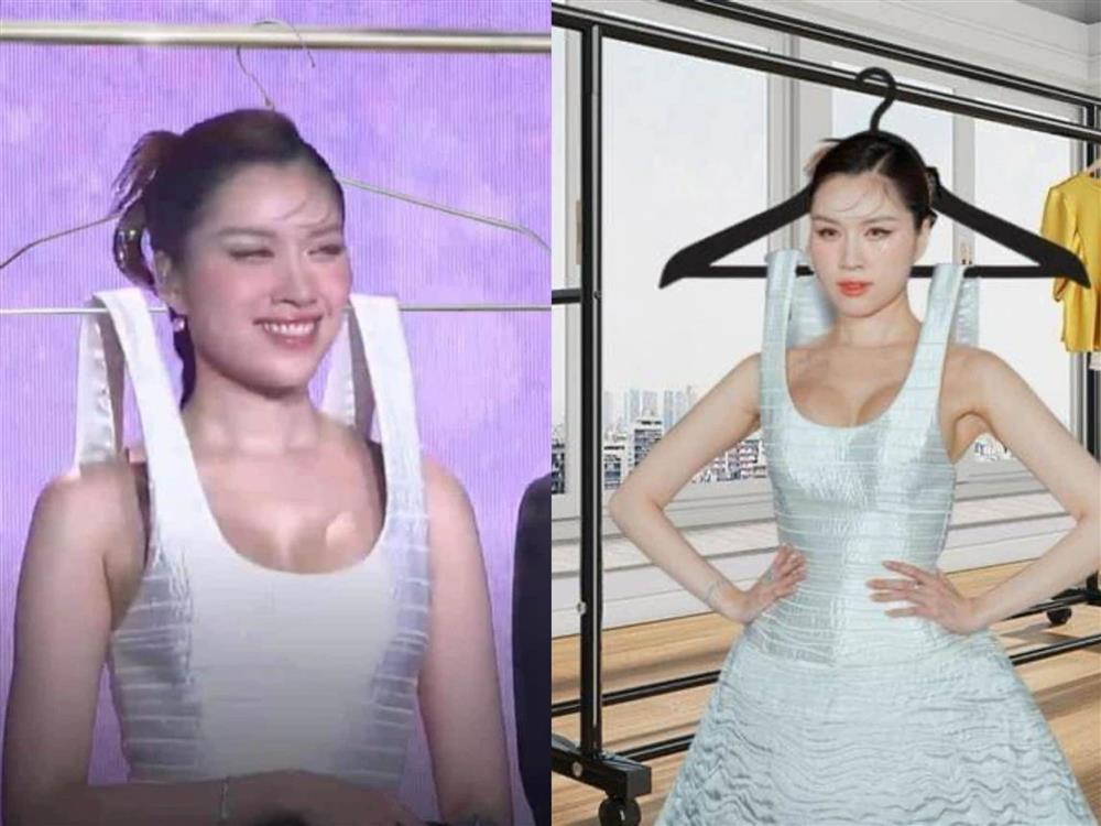 Váy dựng đứng của MC Thanh Thanh Huyền bị dân mạng đòi phơi khô, chủ nhân bộ đầm nói gì?-6