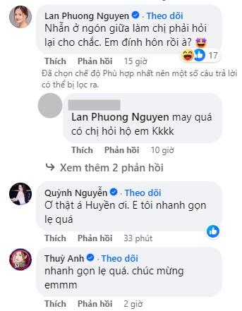 Hot girl phim Việt giờ vàng bất ngờ khoe nhẫn cầu hôn, Đình Tú bỗng được gọi tên-2