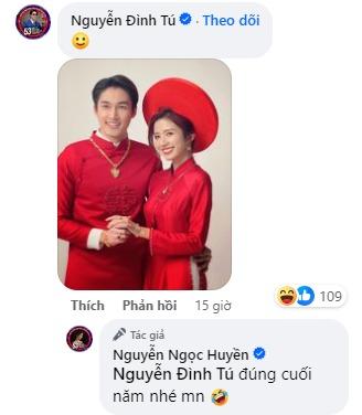 Hot girl phim Việt giờ vàng bất ngờ khoe nhẫn cầu hôn, Đình Tú bỗng được gọi tên-3