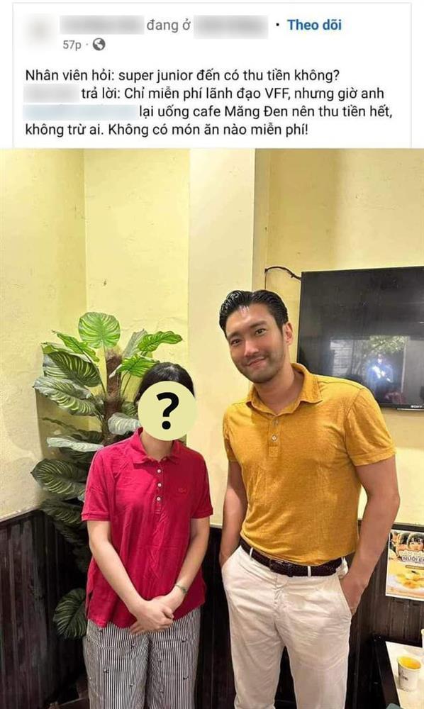 Siwon (Super Junior) bị chủ quán cafe tại Hà Nội đùa giỡn trên MXH với lời lẽ gây bức xúc-2