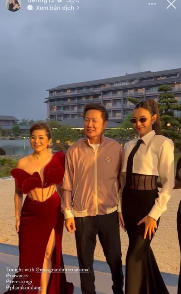 Hậu ồn ào hủy theo dõi, Thùy Tiên hội ngộ ông Nawat và bà Teresa, tay bắt mặt mừng khiến netizen khó hiểu-2