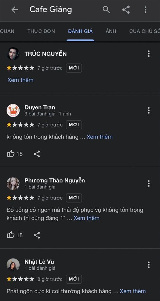 Cà phê Giảng nhận loạt đánh giá 1 sao vì lùm xùm liên quan đến nghệ sĩ Hàn-3