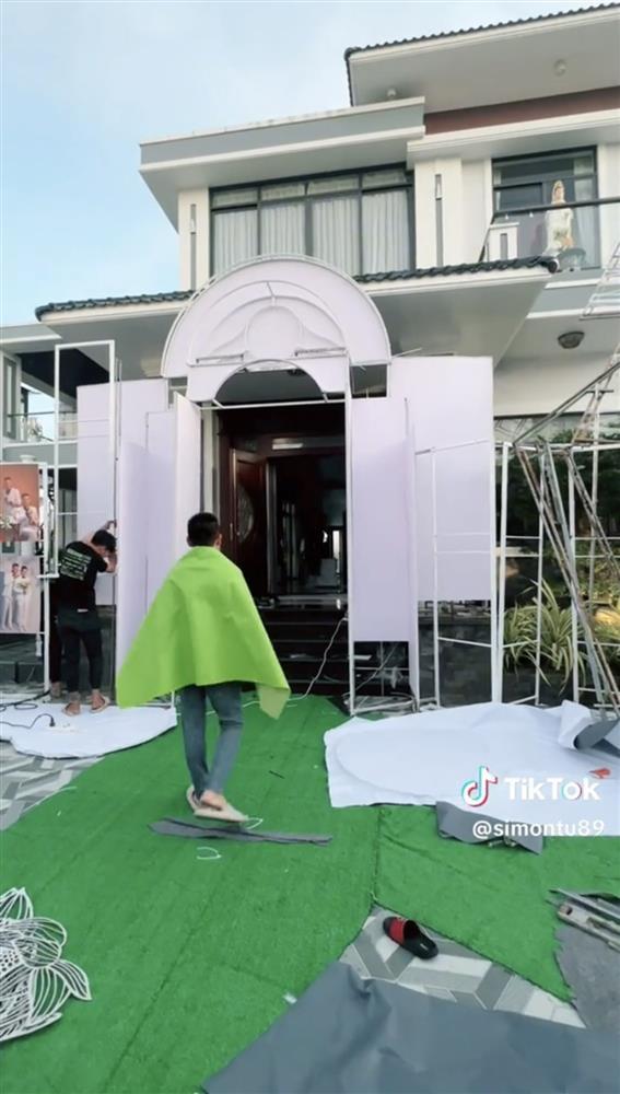 Những hình ảnh đầu tiên trong biệt thự của Hà Trí Quang - Thanh Đoàn trước ngày diễn ra lễ hỏi-4