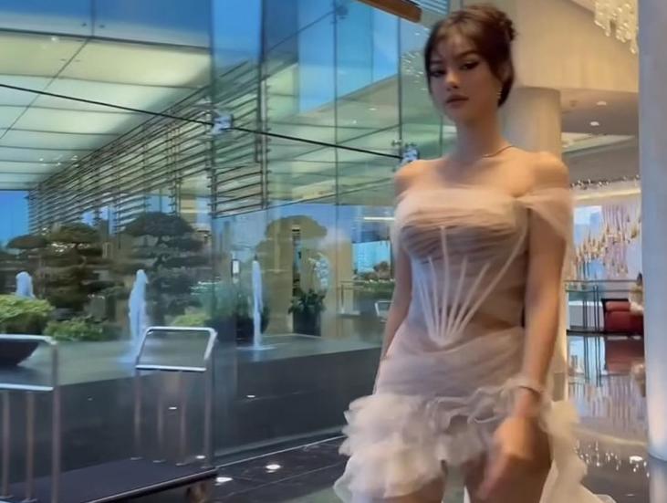 Diện váy trong suốt, mỹ nhân Việt mất điểm vì lỗi hồn nhiên với trang phục bảo hộ-2