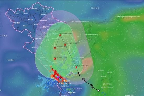 Bão số 5 di chuyển khó lường, vùng ảnh hưởng rộng