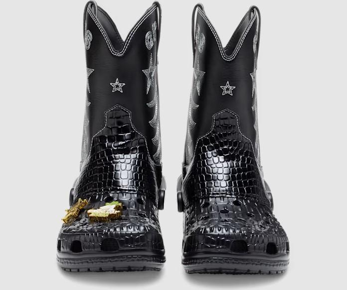 Giày cao bồi Crocs gây sốc giới mộ điệu vì vẻ ngoài ngốc nghếch-2