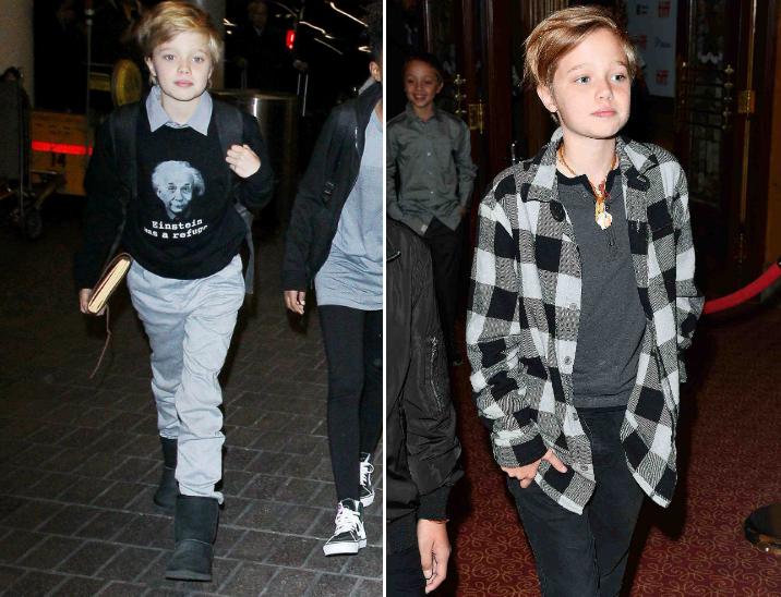 Con gái xinh đẹp của Angelina Jolie nổi loạn ở tuổi 17-4