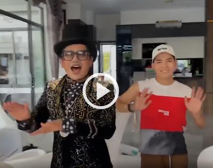 Nghệ sĩ Thanh Bạch đảm nhận vai trò MC trong đám hỏi của Hà Trí Quang - Thanh Đoàn-3