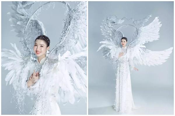 Trang phục dân tộc 10kg của Phương Nhi tại Miss International được fan sắc đẹp đánh giá đẹp thôi chưa đủ-10