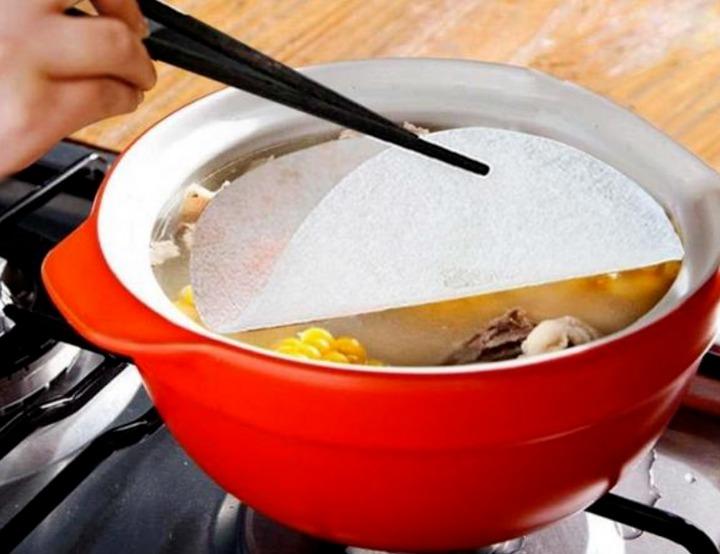 Bí quyết vớt mỡ cho nước canh trong vắt-2