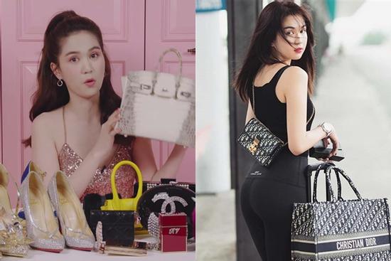 Bóc giá tủ đồ hiệu của Ngọc Trinh, dân mạng chỉ nhìn thôi đã lóa mắt