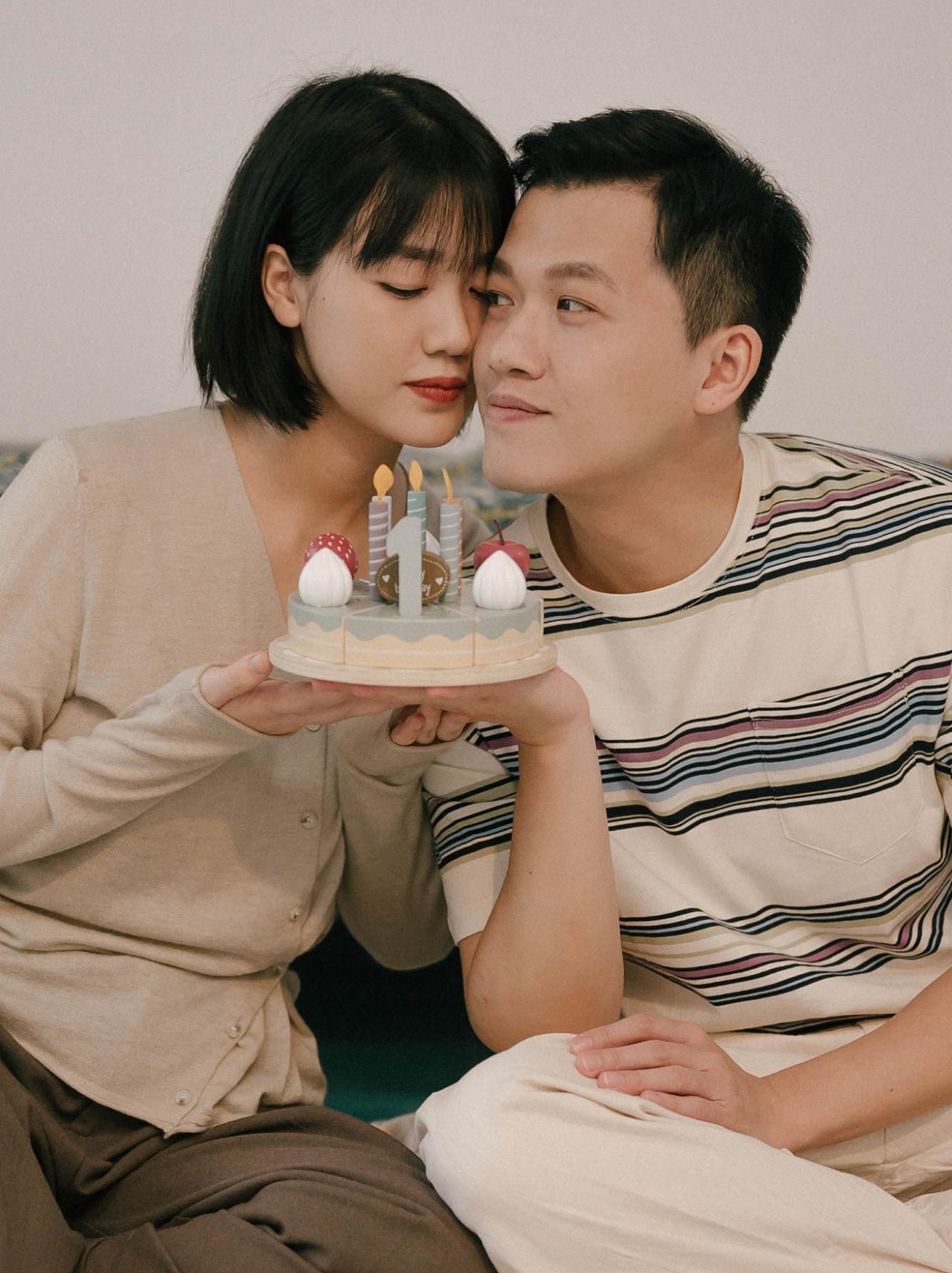 Vợ trẻ như học sinh cấp 3 của MC Trần Ngọc Đường Lên Đỉnh Olympia-8