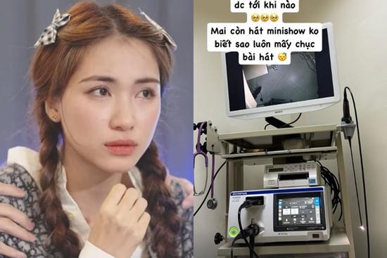 Liên tiếp gặp vấn đề sức khỏe, 'bà mẹ 1 con' Hòa Minzy phải nhập viện cấp tốc để điều trị