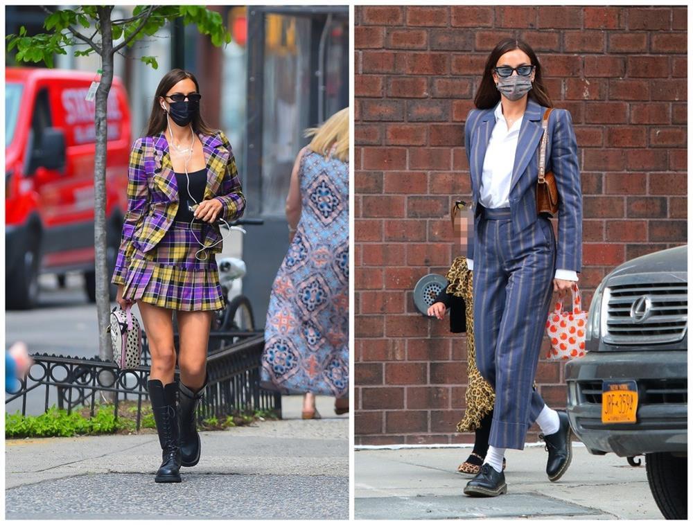 Phong cách thời trang đưa đón con đi học của siêu mẫu Nga Irina Shayk-2