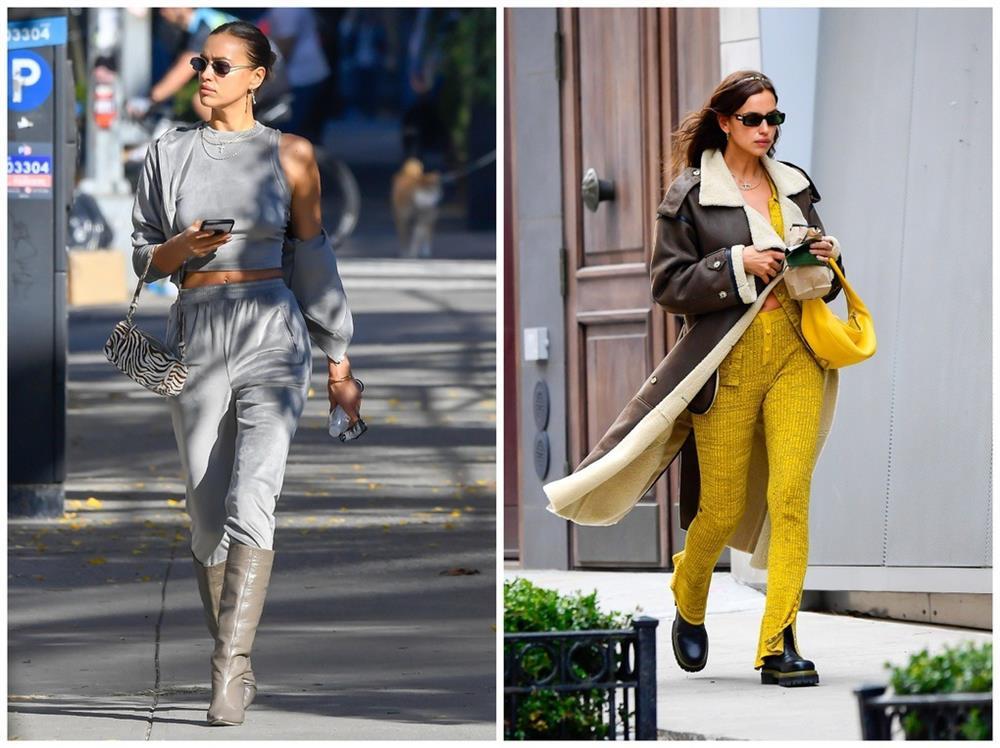 Phong cách thời trang đưa đón con đi học của siêu mẫu Nga Irina Shayk-4