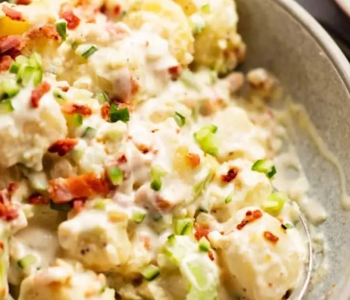 Cách làm salad khoai tây cực ngon cho ngày cuối tuần-1