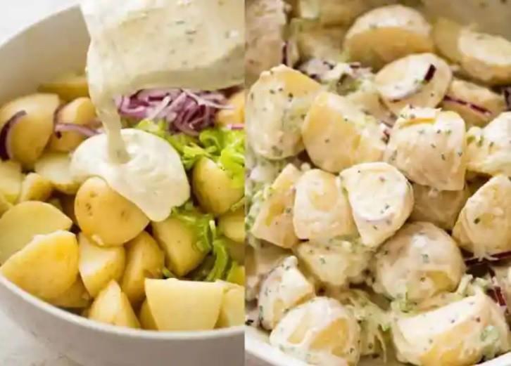 Cách làm salad khoai tây cực ngon cho ngày cuối tuần-2