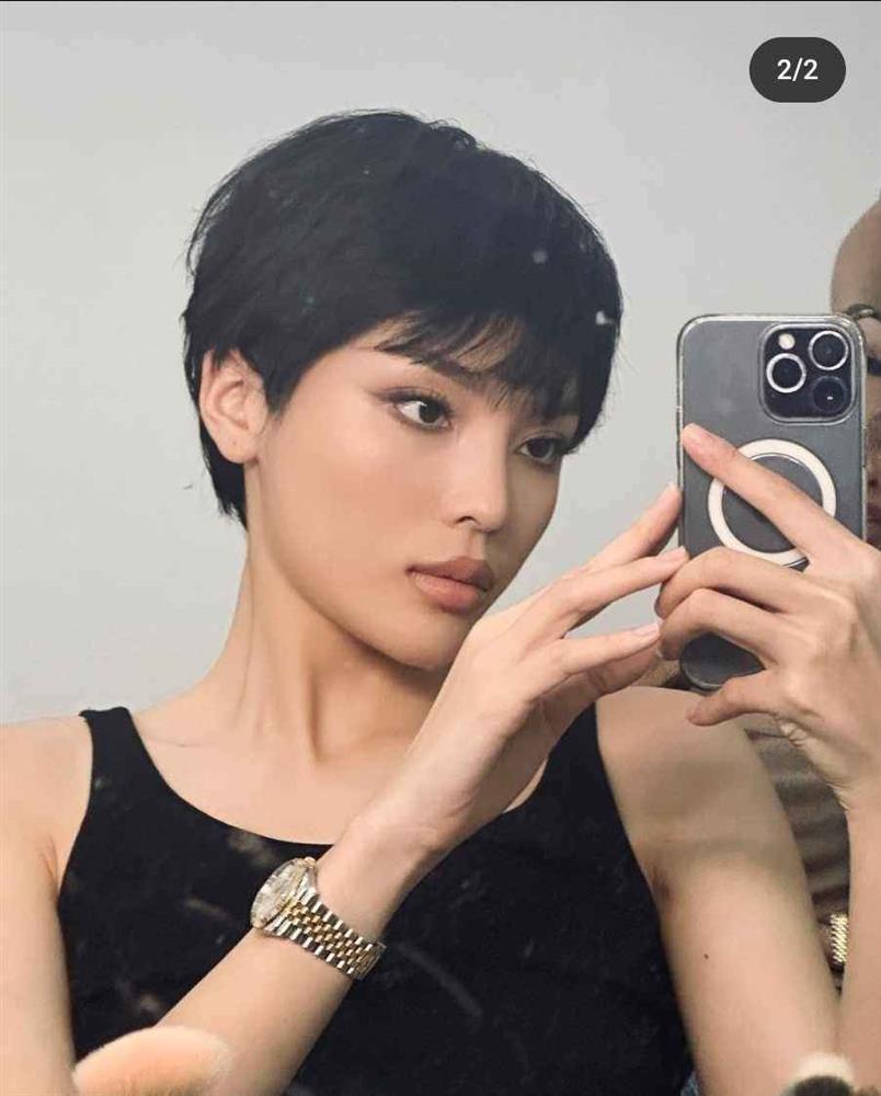 Kỳ Duyên điển trai bất ngờ khi xuống tóc, fan ví von như sao quốc tế-1