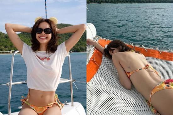 Lisa (BlackPink) gây bão mạng với ảnh bikini