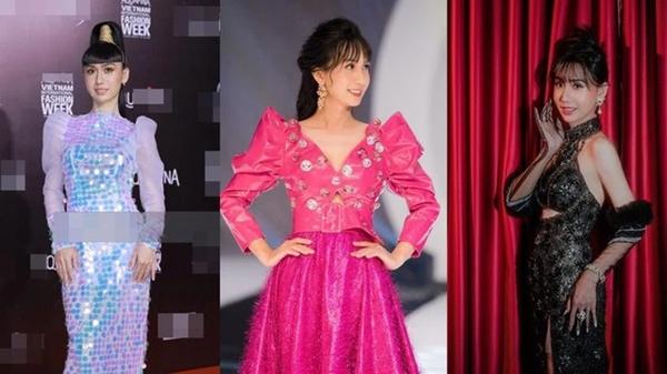 Chị đẹp Bắc Giang khiến fan phải dụi mắt khi mặc váy gây ảo giác lên thảm đỏ-4