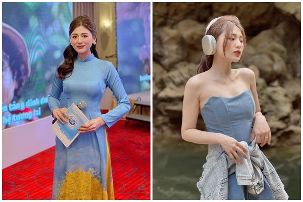 Váy áo dẫn sóng truyền hình Albani của nữ MC thể thao hot hơn Cup C1-5