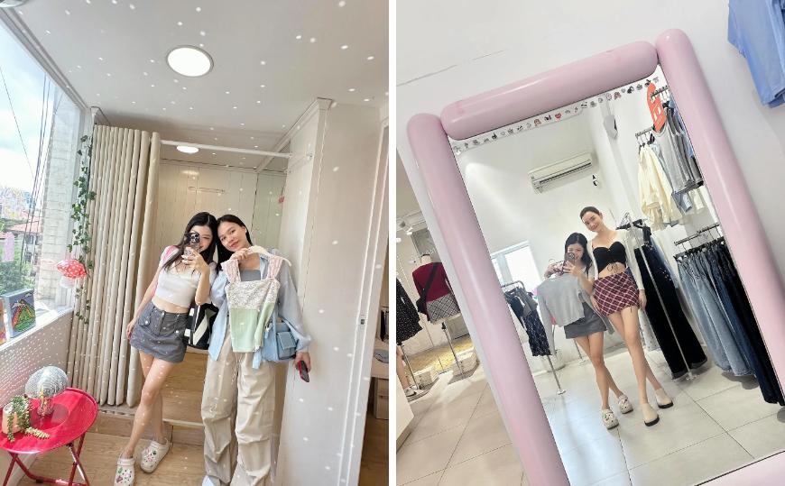 Chị họ Lisa đăng loạt ảnh cả nhóm đi shopping ở Việt Nam, chính chủ thì sao?-2