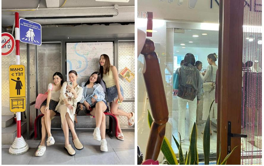 Chị họ Lisa đăng loạt ảnh cả nhóm đi shopping ở Việt Nam, chính chủ thì sao?-3