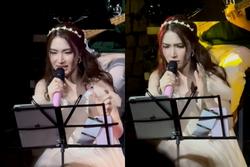 Hòa Minzy hát 'Cắt đôi nỗi sầu' theo phong cách nhạc đỏ khiến khán giả thích thú