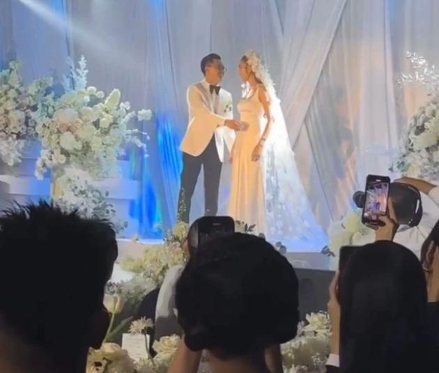 Ông xã Thanh Hằng nói 1 câu trong lễ cưới, gia nhập luôn hội cuồng vợ-3