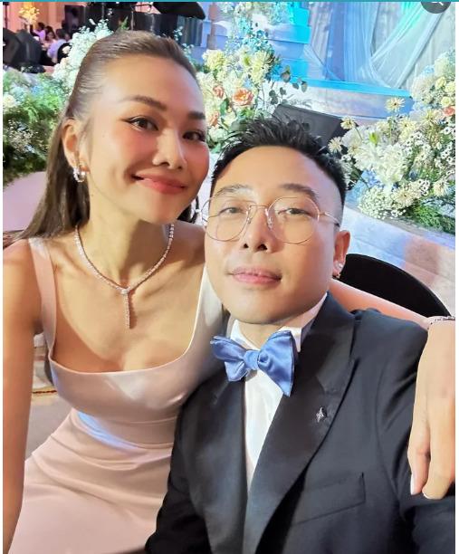 Ông xã Thanh Hằng nói 1 câu trong lễ cưới, gia nhập luôn hội cuồng vợ-5