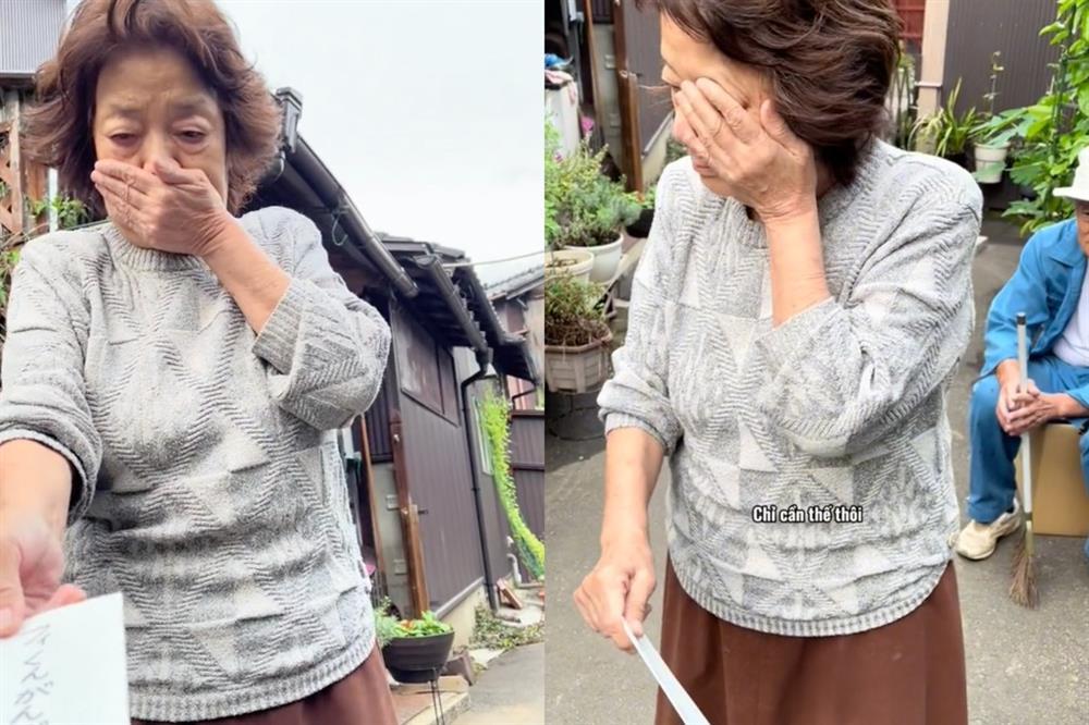 Ông bà người Nhật bịn rịn chia tay hàng xóm Việt Nam-1